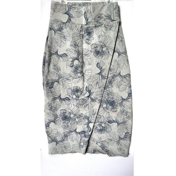 Organic Cotton Wrap Skirt - Picture 1 of 9